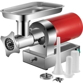 Electric Meat Grinder, 661 Lbs/Hour 800 W Meat Grinder Machine, 1.5 HP Electric Meat Mincer with 2 Grinding Plates